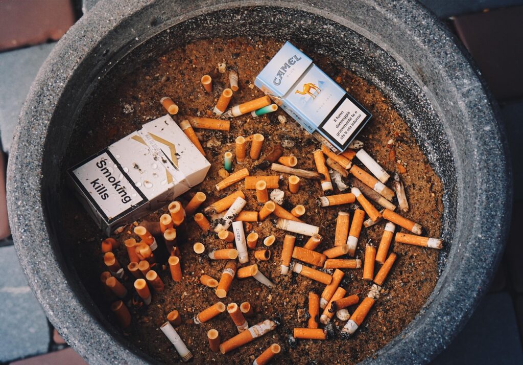 smoking, ashtray, cigarettes, addiction, tobacco, nicotine